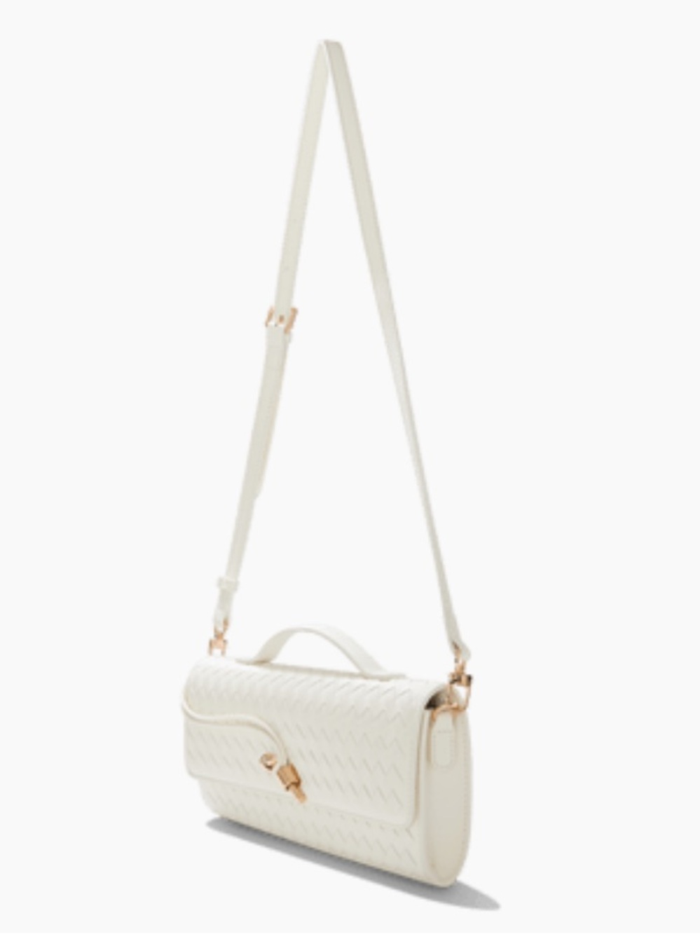 East West Clutch with Crossbody Strap